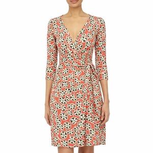 DIANE VON FURSTENBERG New Julian Two Silk Wrap Dress